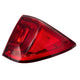 Passenger Side Taillight Quarter Panel Mounted Fits 2016-2018 Honda Pilot 3.5L