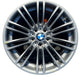OEM 18 X 8-1/2 Alloy Double Wide Spoke Wheel Rim Fits 2008-2013 BMW M3 4.0L