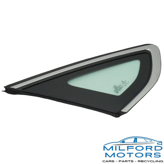 Rear Left Driver Side Quarter Glass Fits 2013 Ford Fusion Titanium Sedan 2.0L