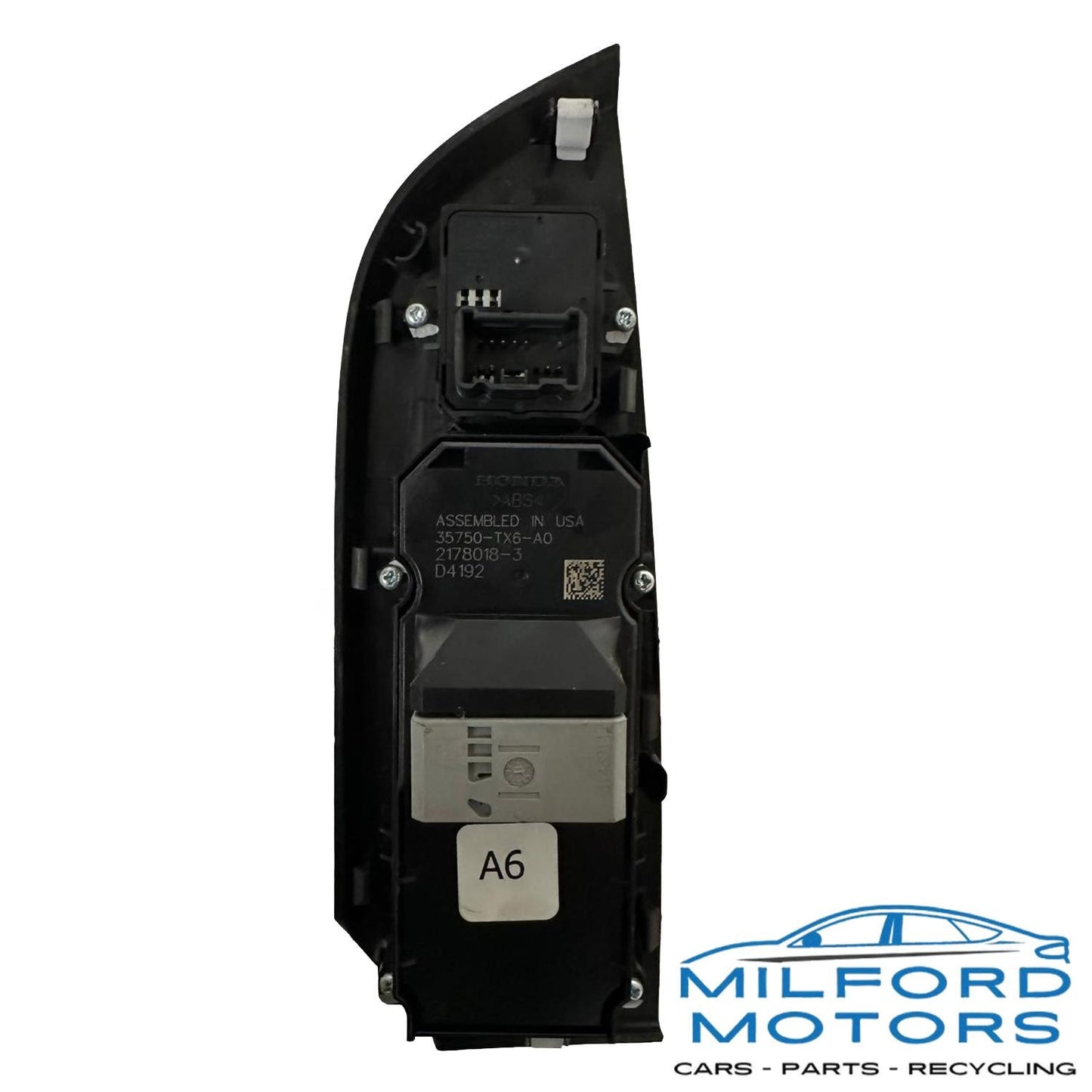 Front Door Switch Driver's Lock & Window Master Fits 2013-2015 Acura ILX 2.0L