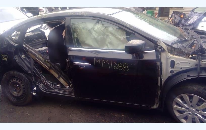 Passenger Side Front Electric Door Assembly Fits 13-19 Nissan Sentra Sedan 1.8L
