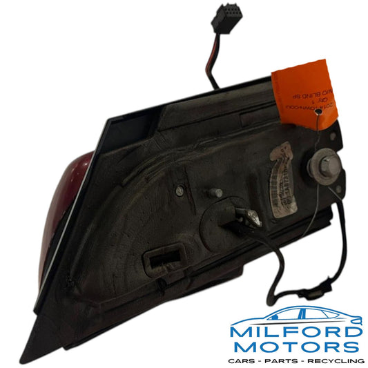 Red Passenger Side View Mirror Fits2011-2016 Chrysler Town & Country Touring