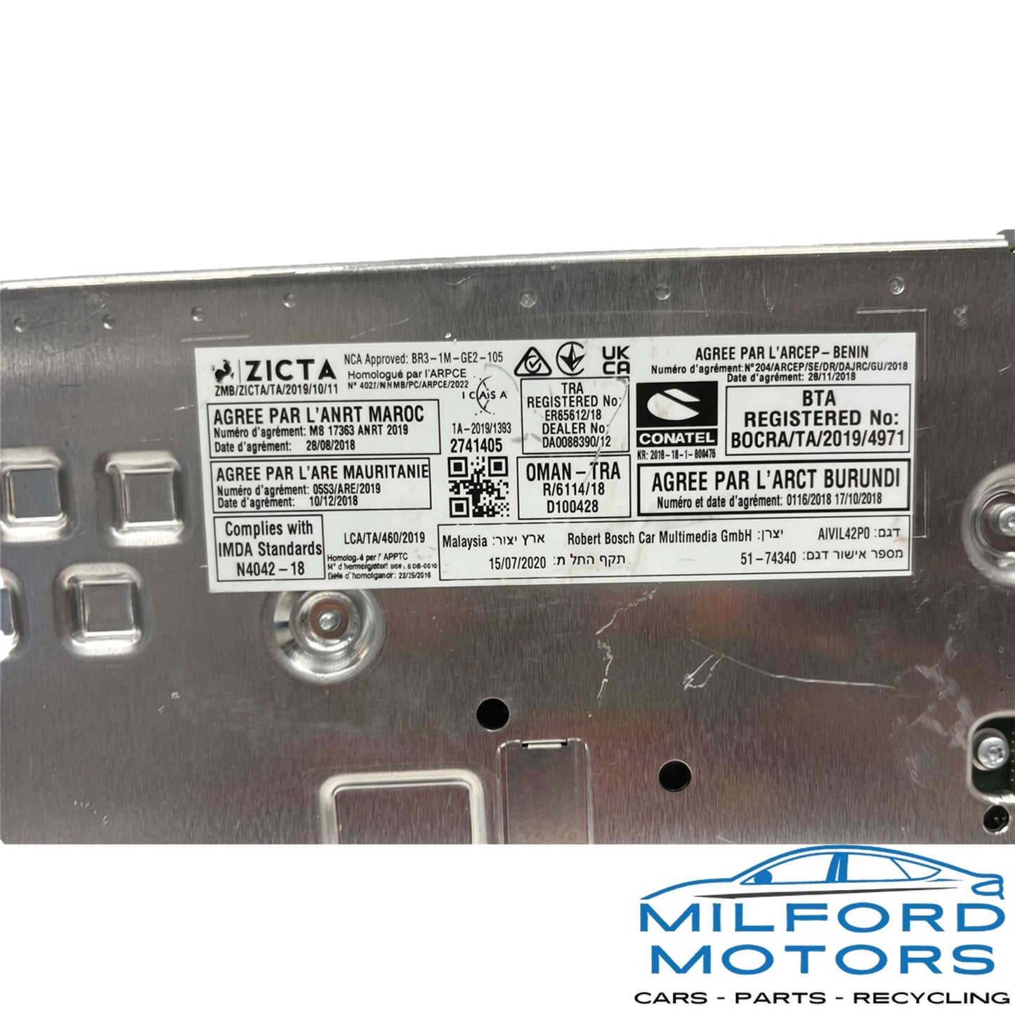 Radio Audio Display Receiver Fits 2023 Nissan Rogue SV 1.5L