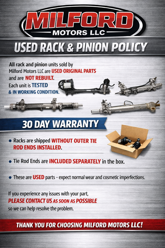 Power Steering Gear Rack & Pinion Assembly Fits 2016 Mercedes-Benz GLA250 2.0L