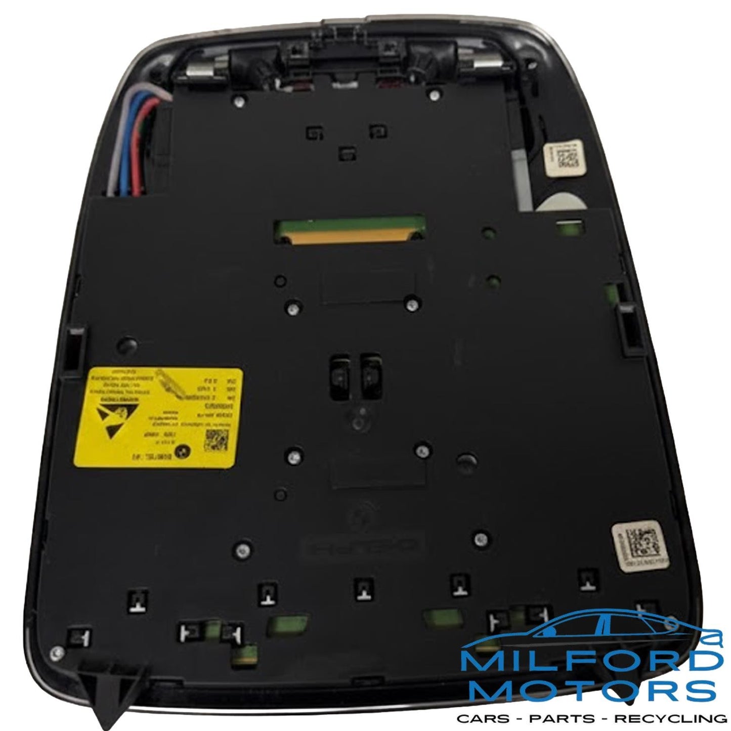 Black Roof Console Fits 2011 BMW 550i Sedan 4.4L