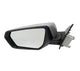 Black Textured Driver Side Door View Mirror Fits 2018-2024 Chevrolet Equinox L4