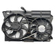 OEM Radiator Fan Motor Fan Assembly Turbo Fits 2013-2019 Ford Explorer 2.3L 3.5L