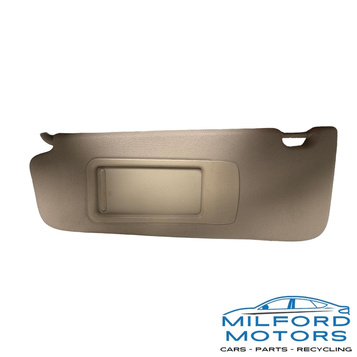 Front TAN Driver Side Sun Visor Illuminated Fits 2010-2016 BMW 550i 4.4L