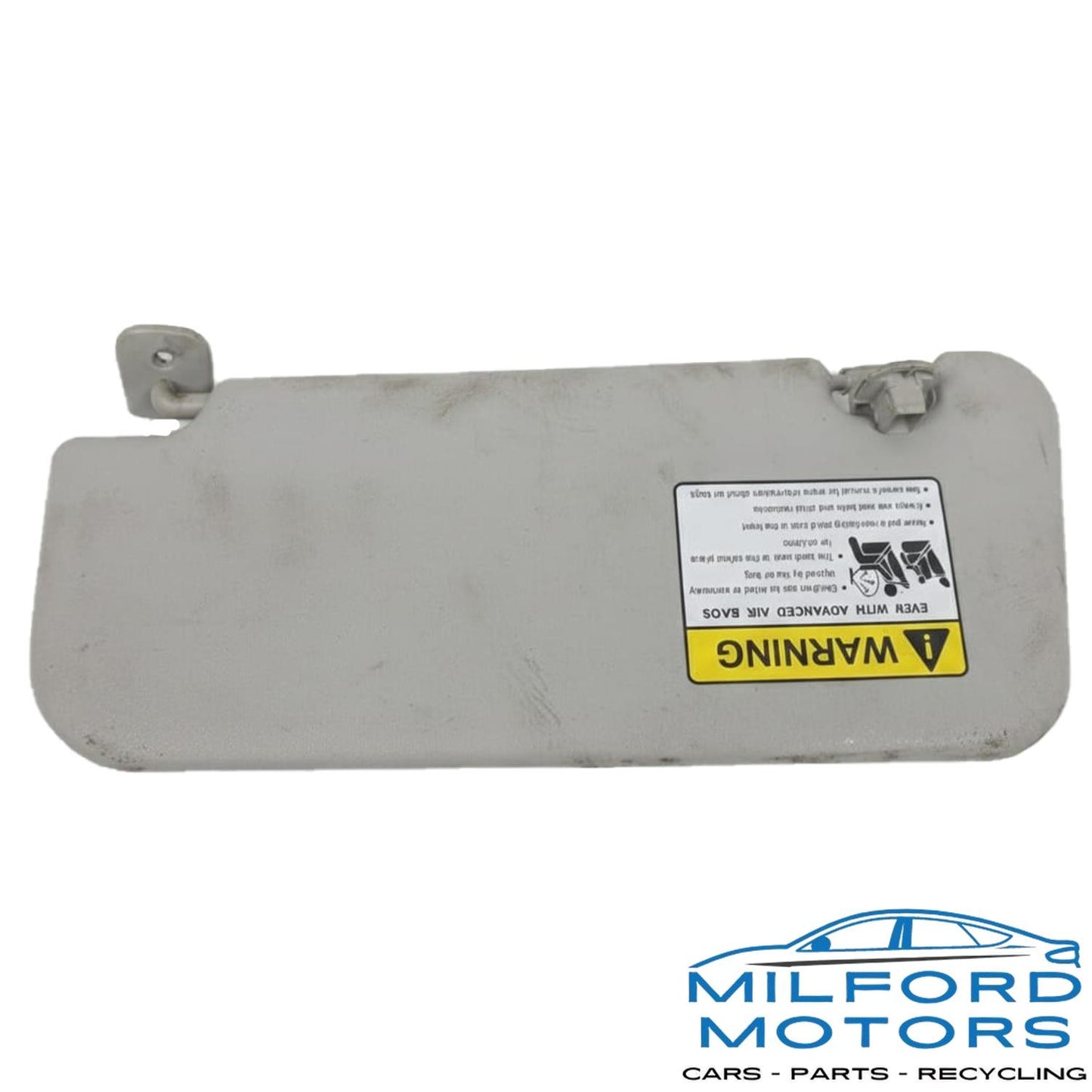 Right Passenger Sun Visor Assembly Fits 2010-2013 Mazda 3 2.0L