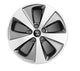 OEM Alloy Wheel Rim 11-12 17" 5-Spoke Fits 2011-2012 Hyundai Sonata Hybrid