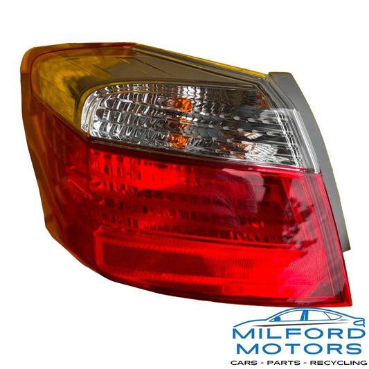 Driver Quarter Panel Mounted Tail Light Fits 2013-2015 Honda Accord Sedan 2.4L
