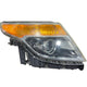 Passenger Right Headlight Xenon HID Fits 2011-2012 Ford Explorer 3.5L