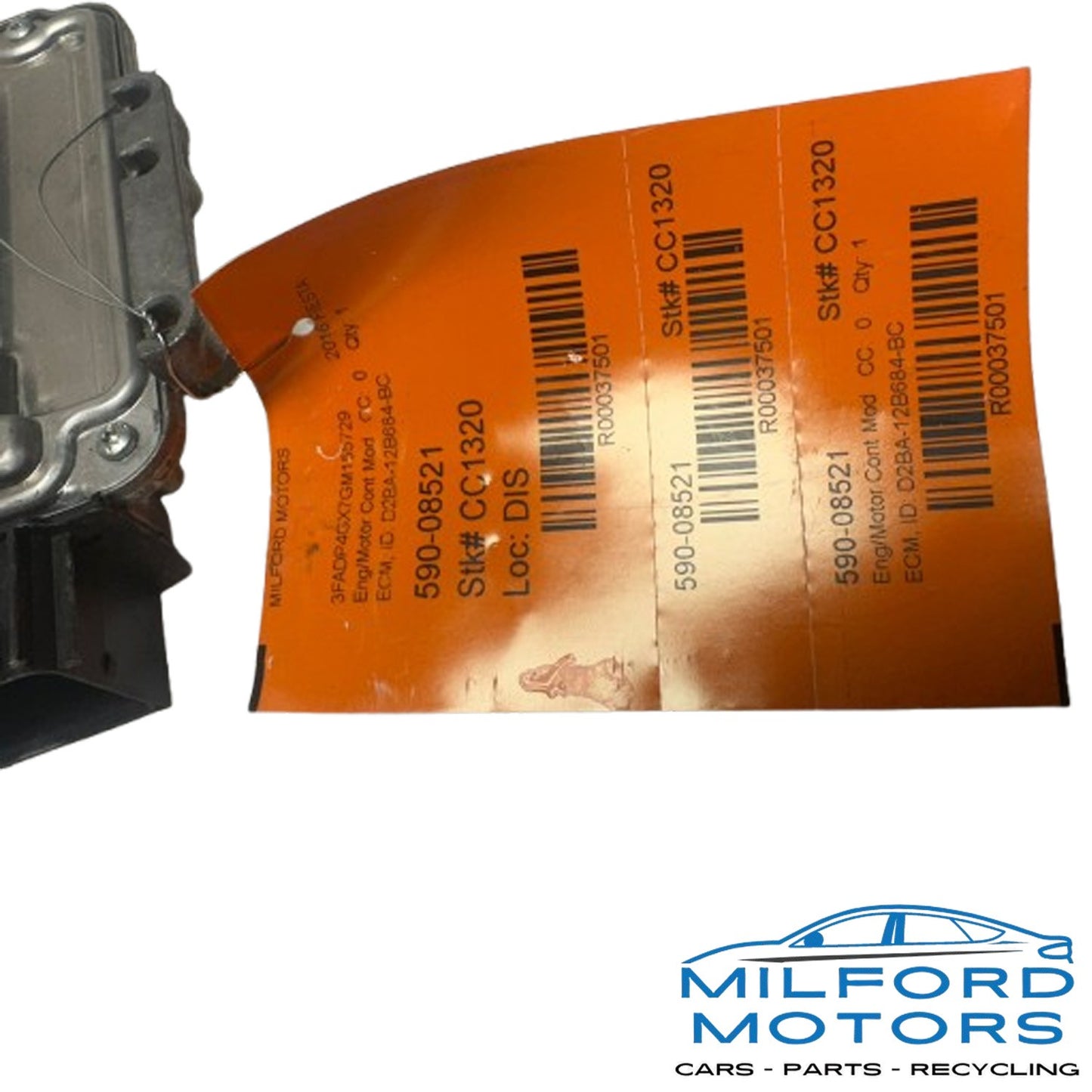 Electronic Control Module (ECM) 2015-2018 Ford Fiesta Turbo 1.6L D2BA-12B684-BC