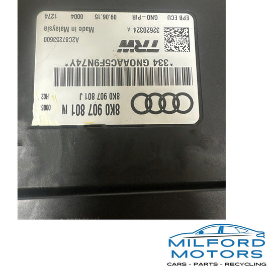 Parking Brake Control Module (RH) Fits 2013-2017 AUDI A4 A5 Q5 RS5 S5 8K0907801N
