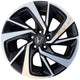18x7-1/2 10-Angle Spoke Allloy Wheel Rim Fits 2019-2021 Honda HR-V Sport 1.8L