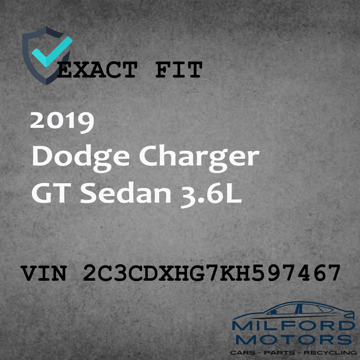 OEM Automatic Temperature Control Fits 2017-2023 Dodge Charger 3.6L