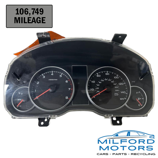 Instrument Speedometer Head/Cluster Fits 2013-2014 Subaru Legacy A.T (CVT) 2.5L