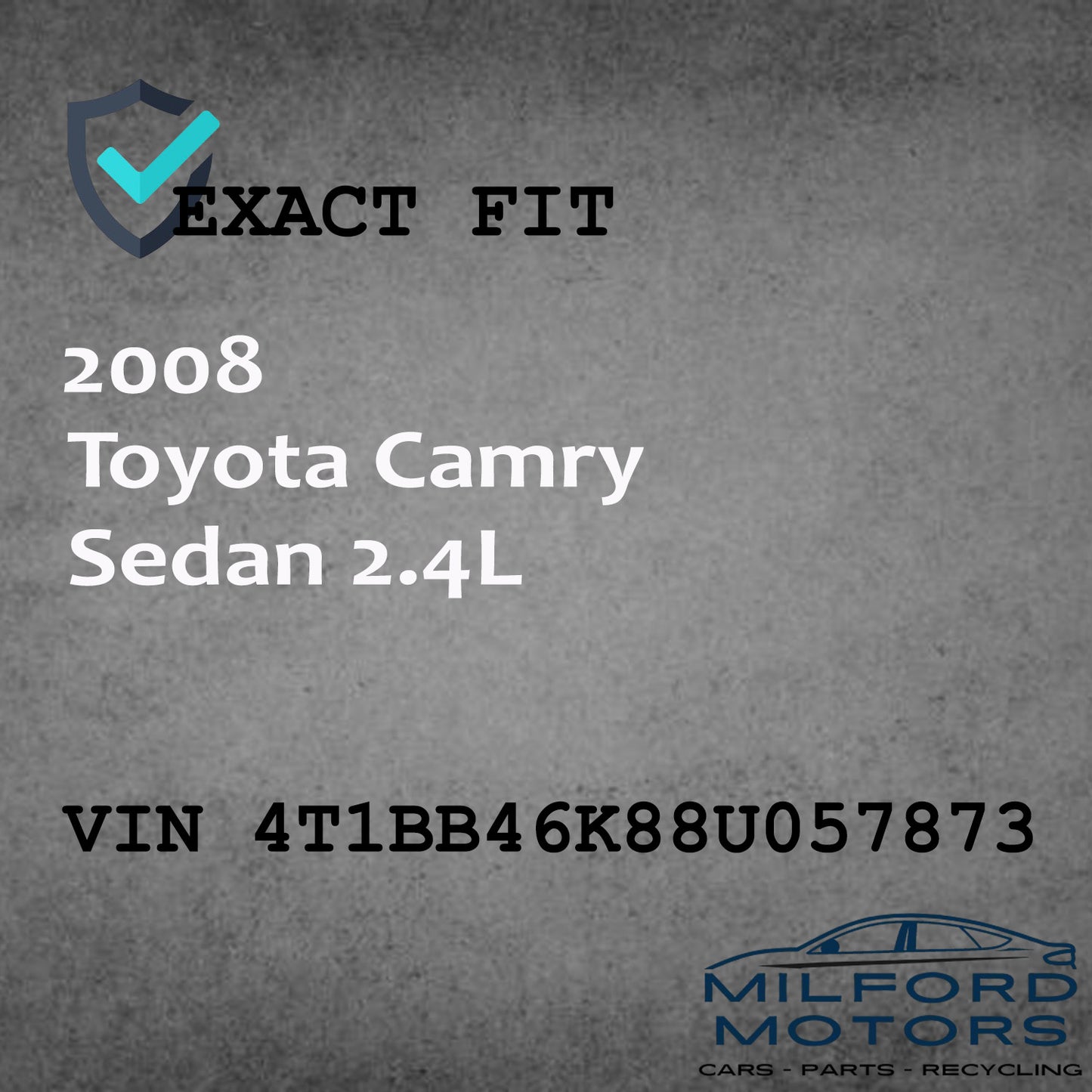 Front Door Switch Drivers Master Fits 2007-2015 Camry Yaris Tacoma 2.4L