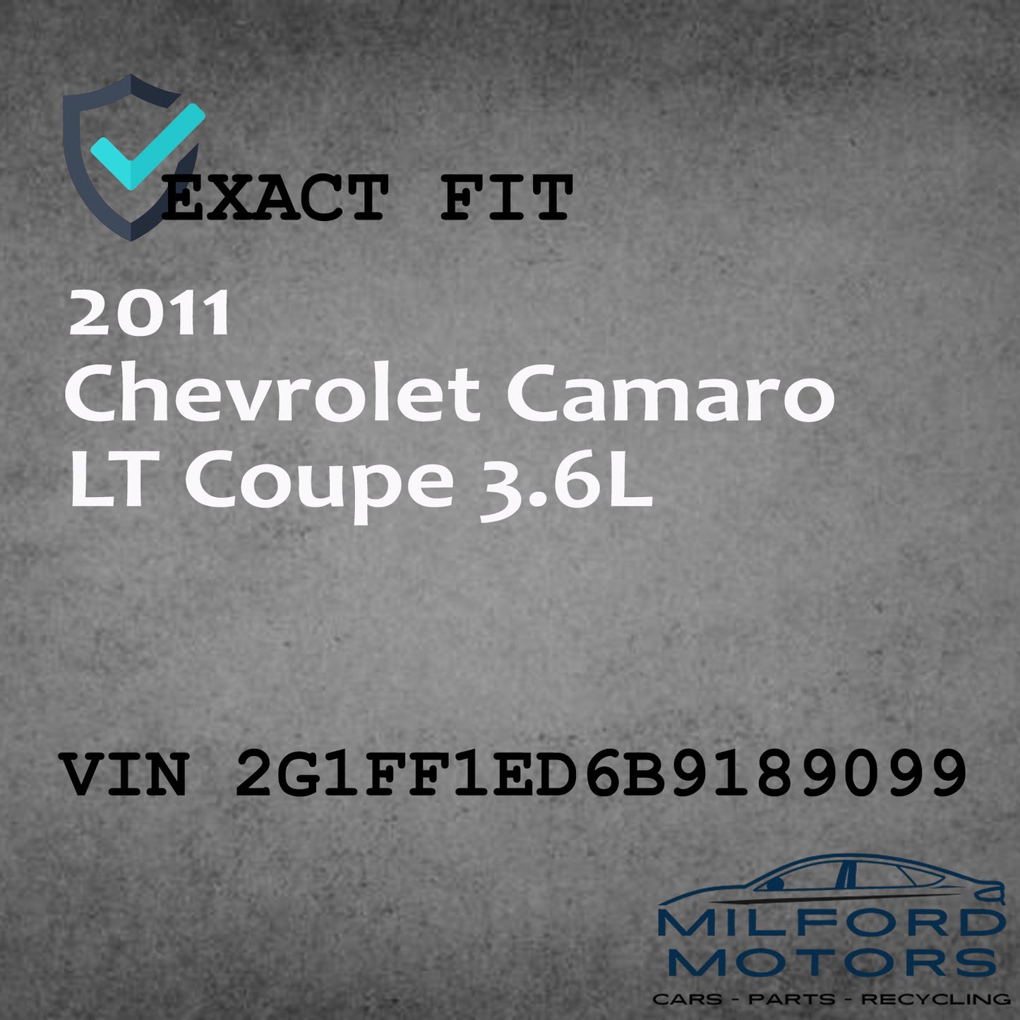 Audio Equipment Radio Amplifier  Fits 2010-2015 Chevrolet Camaro 3.6L