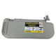 Gray Passenger Side Sun Visor w/ Illuminated Mirror Fits 2019-2024 RAV4 2.5L