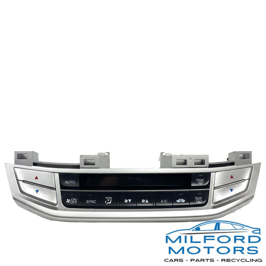 Silver Automatic Temperature Control Fits 2013-2015 Honda Accord Sedan 2.4L