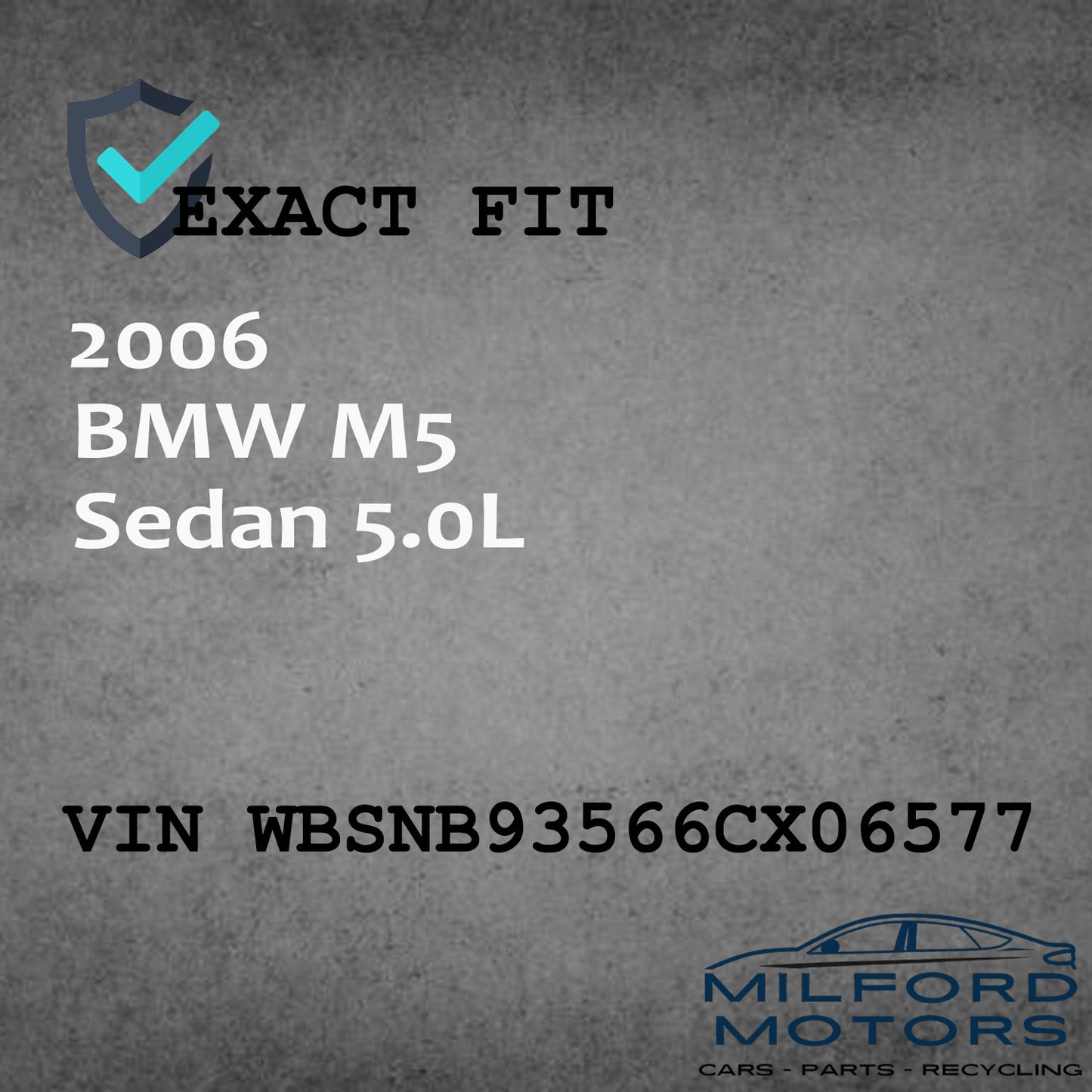 Throttle Body Assembly Fits 2006-2010 BMW M5 M6 Sedan 5.0L