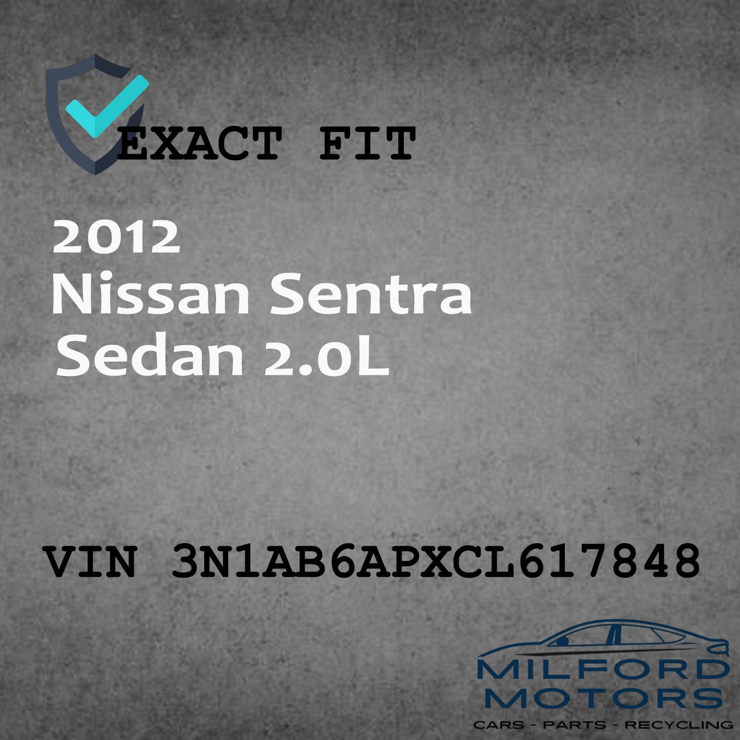 Instrument Speedometer Head/Cluster Fits 2011-2012 Nissan Sentra 45K Miles