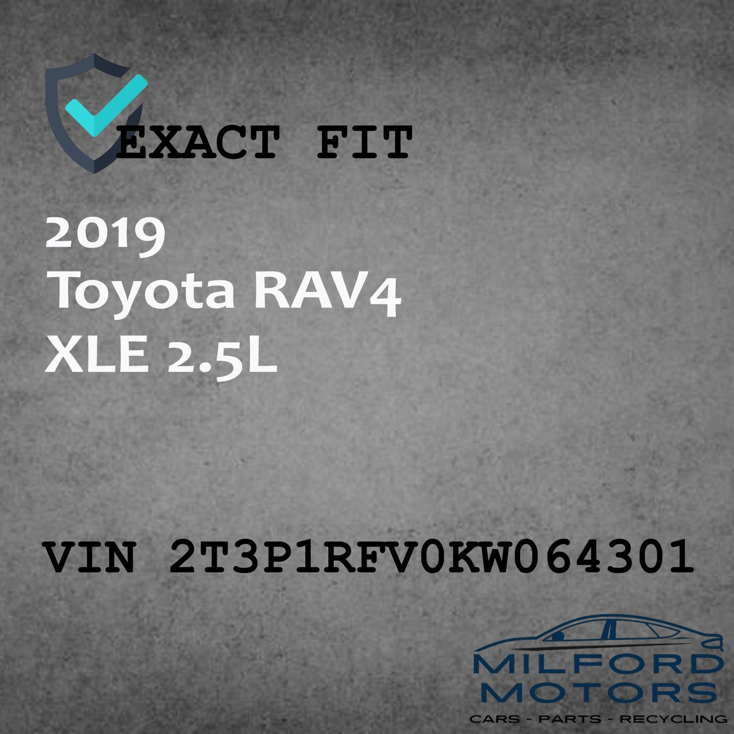 Wiper Relay Control Module Fits 2019 Toyota RAV4 XLE 2.5L