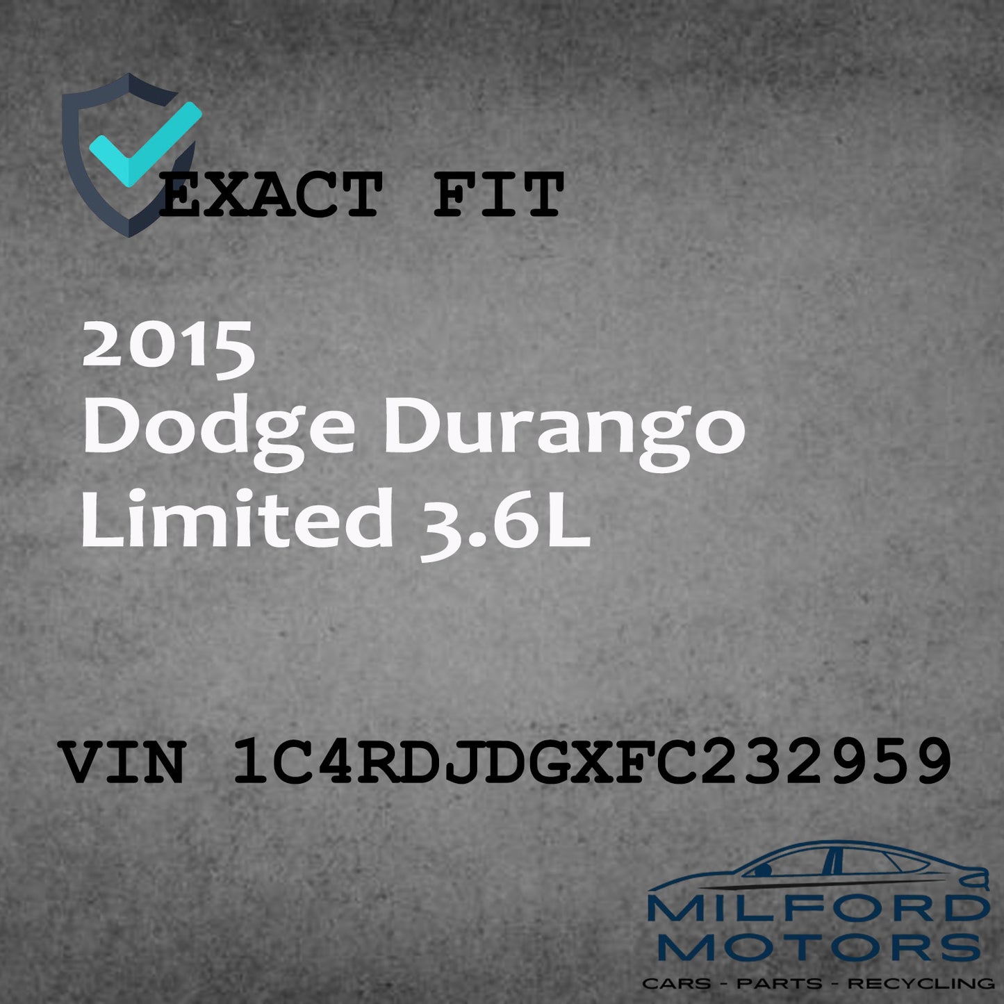 Driver Side View Mirror w/o Blind Spot Fits 2011-2021 Dodge Durango 3.6L