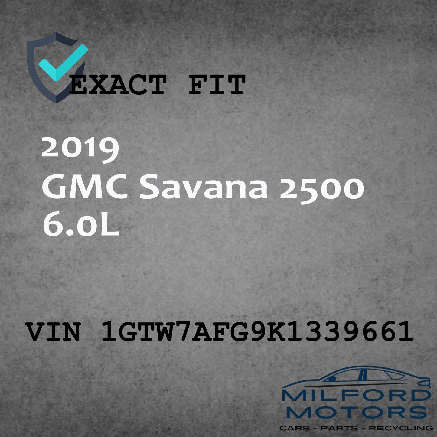 Electronic Control Module Engine/Motor Fits 2017-2021 Savana 2500 3500 4.8L 6.0L