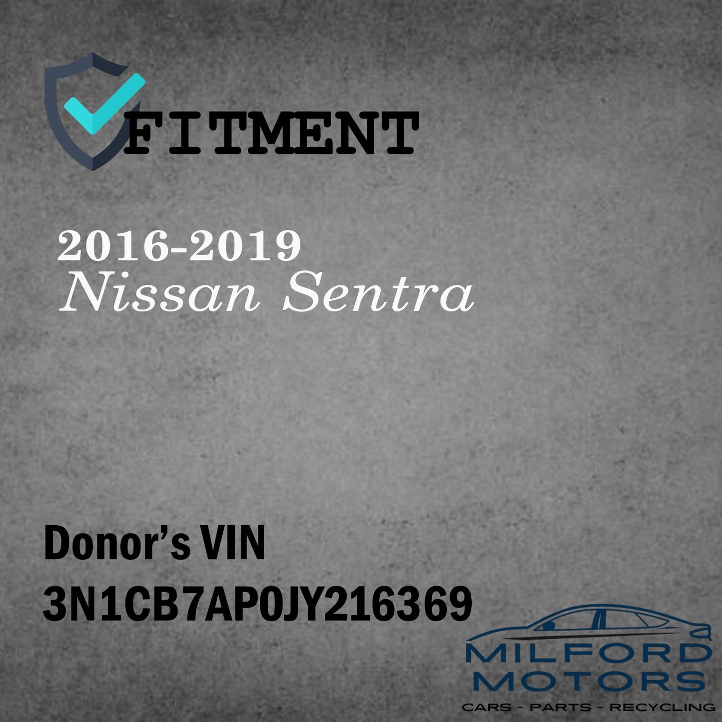 Power heated Driver Side View Mirror w/ Turn Signal Fits 2016-2019 Sentra 1.6L