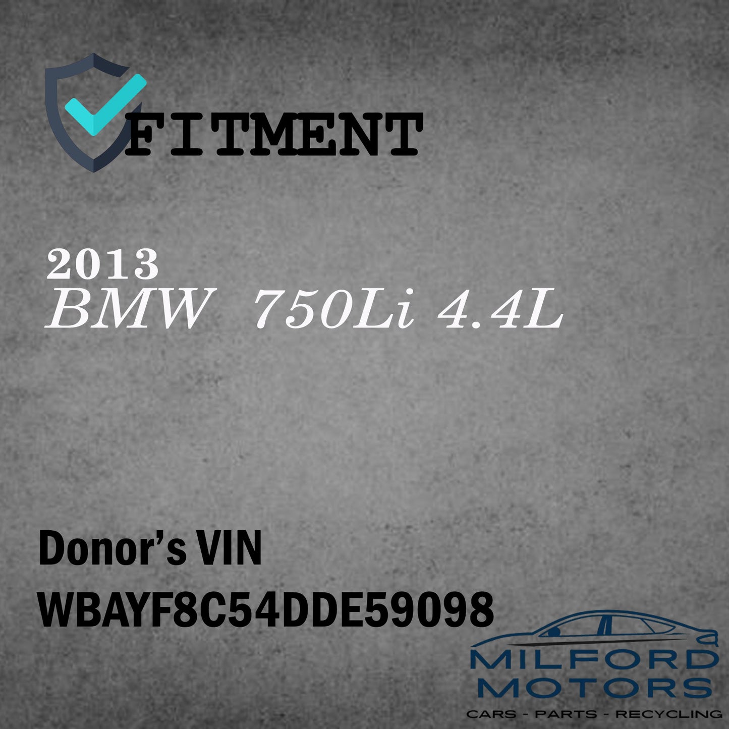 Relay Engine Fuse Box Fits 2013 BMW 7 Series 750Li 4.4L