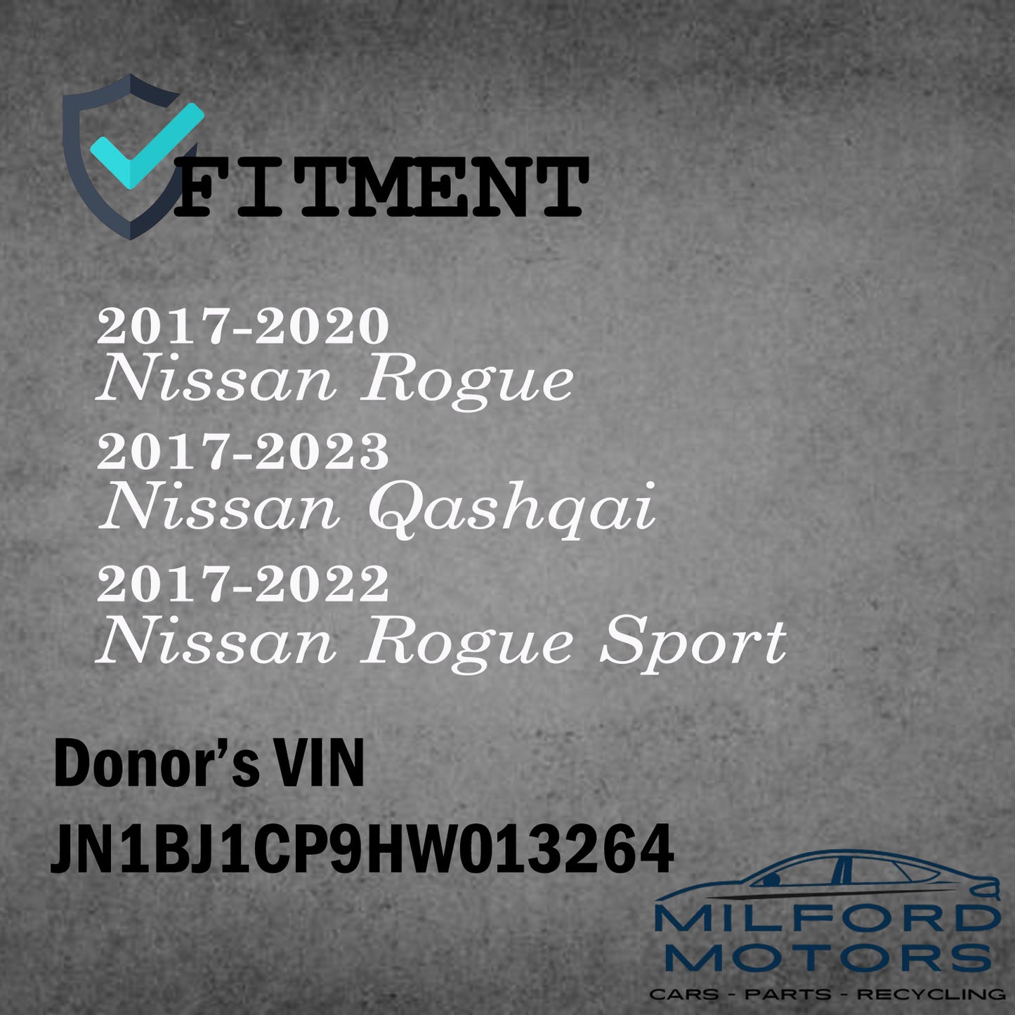 Power Supply ECM Control Module Fits 2017-2023 Rogue Qashqai Rogue Sport 2.0L