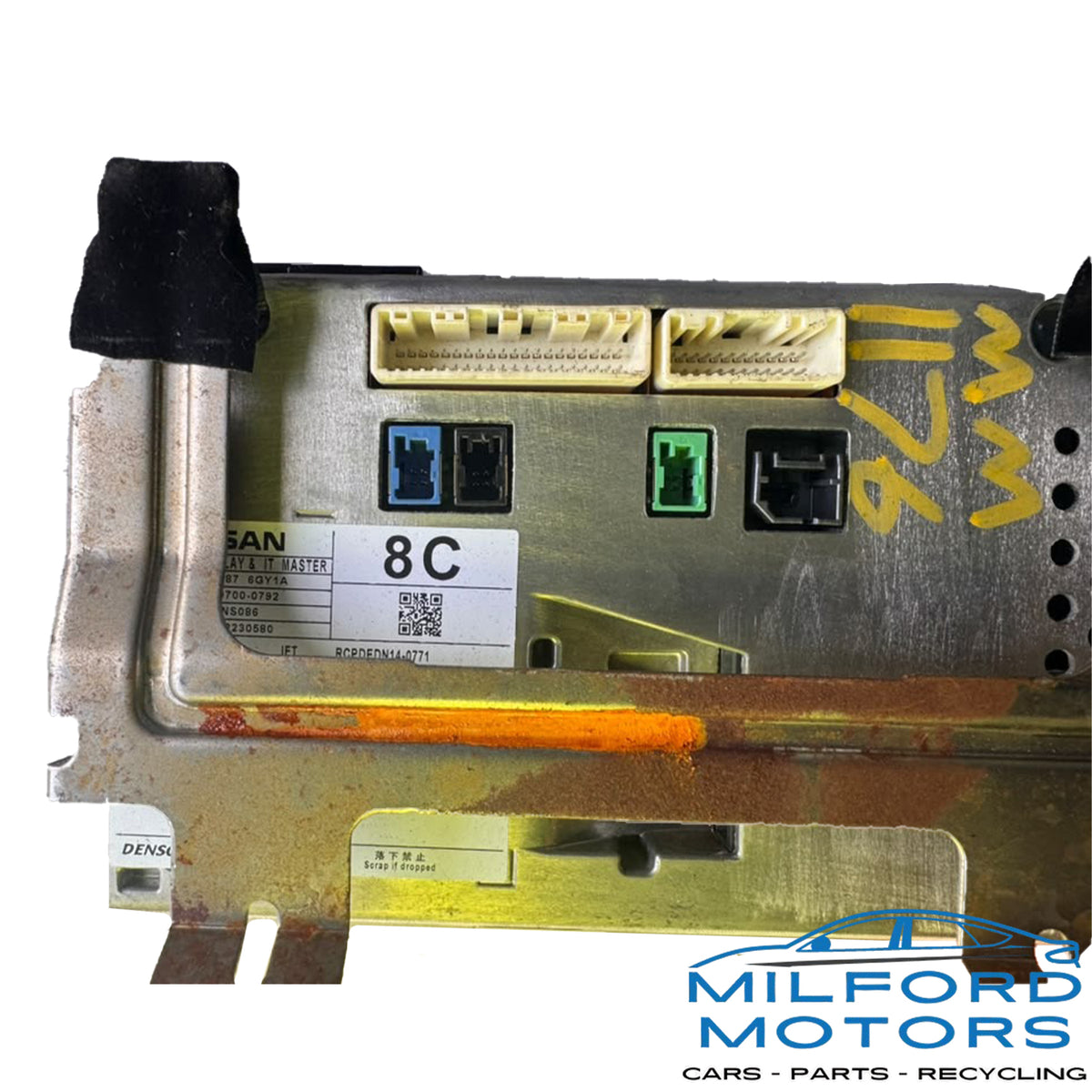 Used OEM 2017-2020 Infiniti Q70 QX60 Nissan Pathfinder 8" GPS Info Display Screen 28387-6GY3D