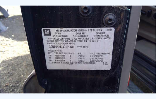 Used GM 5.3L V8 LM7 Engine (VIN T / VIN Z Compatible) – 8-323 – Steel Block