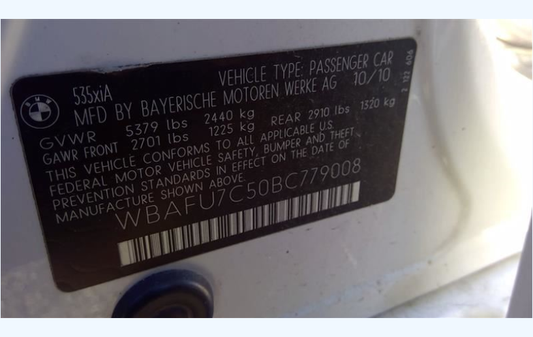 Used 2011 BMW 3.0L N55B30A Turbo Engine – AWD – 152,000 Miles