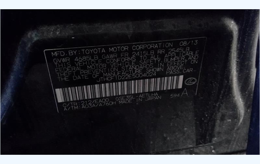 Used OEM Lexus IS 250 Radio Control Knob | 2014 IS 250 Sedan | 155,801 Miles