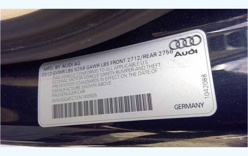 Used OEM 2012-2015 Audi A6 S6 Lane Change Assist Blind Spot Master Control Module 4G0907566D