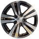 Used 2016–2018 Honda Pilot 18x8 Alloy Wheel — 5 Twin/Double Spoke — Machined Face — Dark Gray Inlay — OEM 42700TG7A41