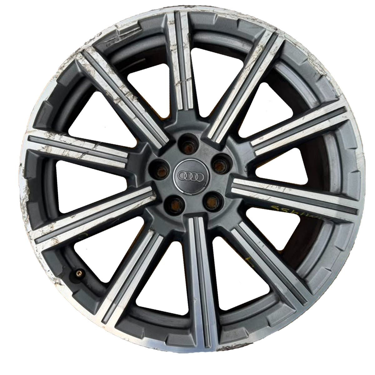 Used 2017–2019 Audi Q7 20x9 Alloy Wheel — 10 Spoke — 5 Lug — 112mm — +33mm Offset — OEM 4M0601025AD