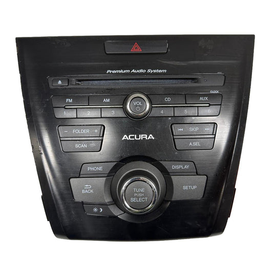 Used 2014-2015 Acura ILX OEM AM/FM CD MP3 Bluetooth Radio Receiver 6 Speaker 39170-TX6-A21