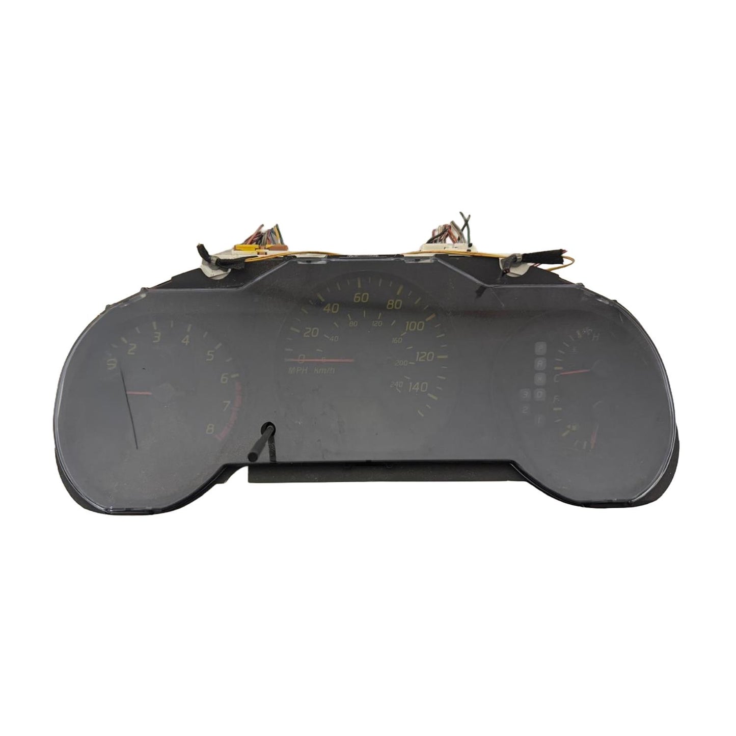OEM Used Instrument Cluster Speedometer – 2004 Nissan Altima 2.5L AT MPH w/ LCD Trip & Temperature Display – Part # 24810-3Z802