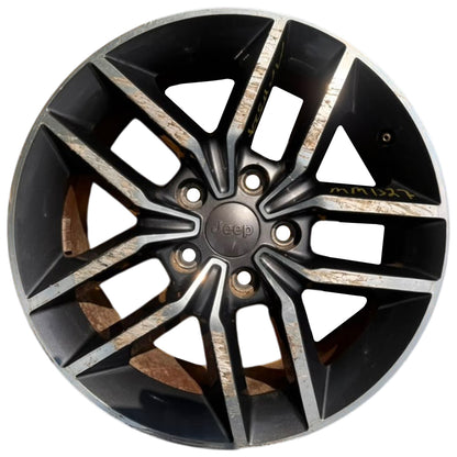 Used 2017–2019 Jeep Grand Cherokee 18" Aluminum Wheel — 18x8 — 5 Lug — Tech Gray — OEM