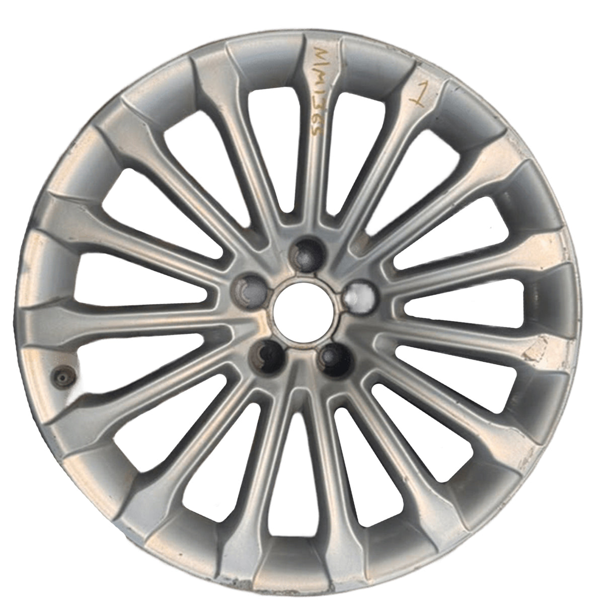 Used 2013–2018 Audi A8 19x9 Alloy Wheel — 15 Spoke — 5 Lug — 112mm — ET33 — OEM 4H0601025AQ