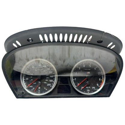 Used Instrument Speedometer Gauge Cluster – 58,000 Miles – OEM BMW M5 / M6 – Part #62117842182