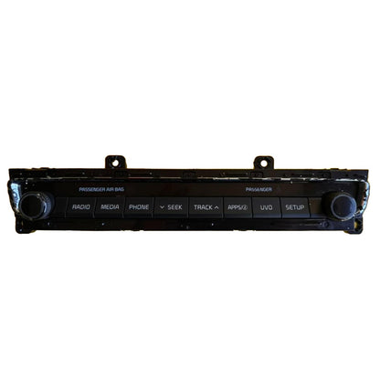 USED KIA OPTIMA 2016-2019 OEM RADIO AUDIO SWITCH CONTROL PANEL – 96540-A8180WK