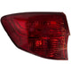 2013-2015 Acura RDX Left Driver Side Quarter Panel Tail Light OEM 33550TX4A01 Used