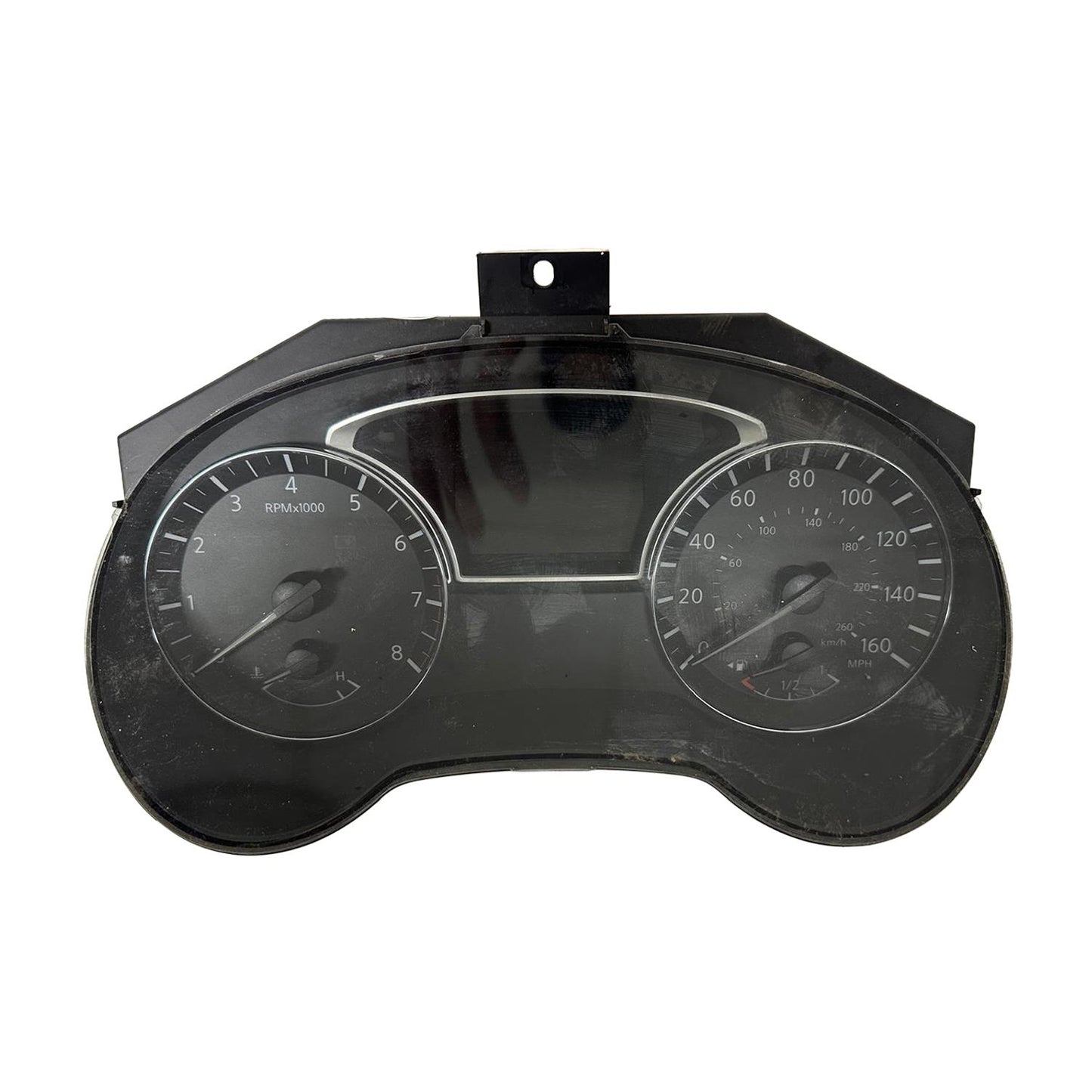 OEM Used Instrument Cluster Speedometer – 99,000 Miles – 2017 Nissan Altima MPH w/ Display Screen – Part # 24810-9HT8B