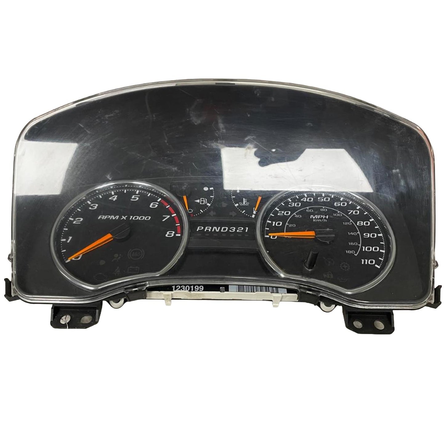 OEM Used Instrument Cluster Speedometer – 92,000 Miles – 2007 Chevrolet Colorado / GMC Canyon (Canada Market) AT – Part # 25819957