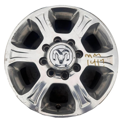 2019–2025 Ram 2500 3500 18x8 Polished 6-Spoke Aluminum Wheel 6MP64AAAAA 71K Miles